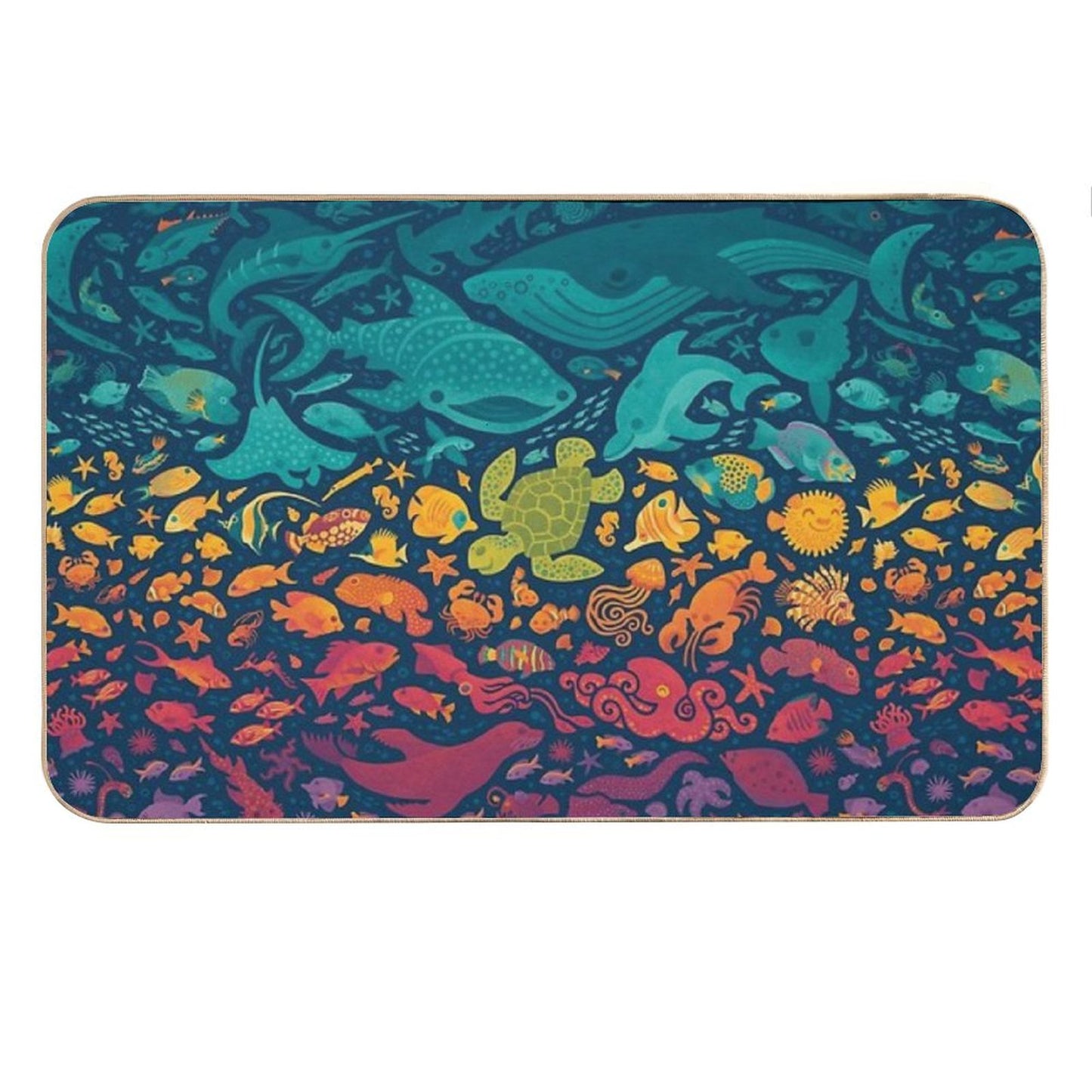 Aquatic Spectrum 2 Bath Mat