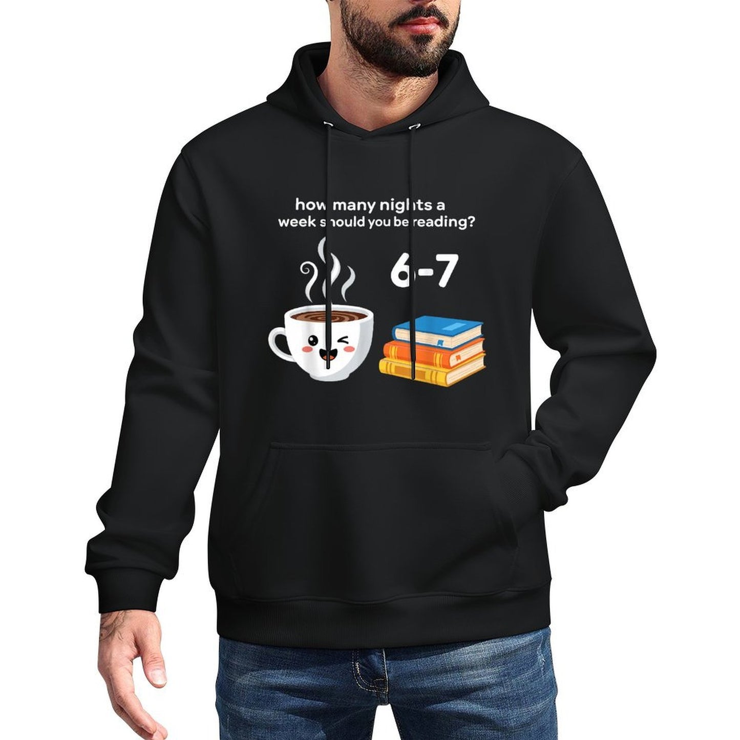 Reading 67 Meme English Teacher Funny 6 7 Moisture-Wicking Hoodie