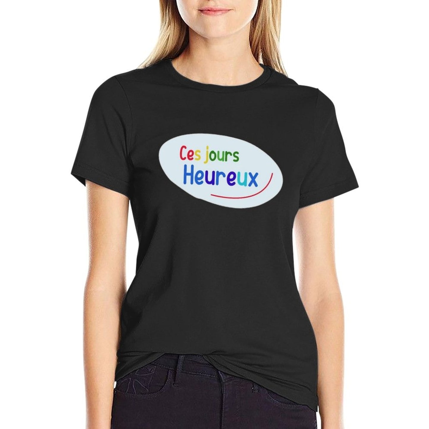 Our Happy Days - Animators T-shirt  Fade-proof Color T-Shirt