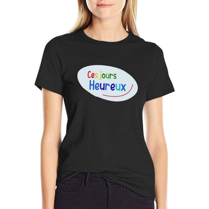 Our Happy Days - Animators T-shirt  Fade-proof Color T-Shirt