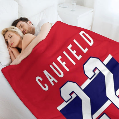 Caufield Jersey Throw Blanket