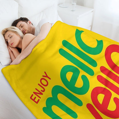 Enjoy Mello Yello Throw Blanket