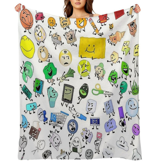 BFB And TPOT Full Cast Throw Blanket