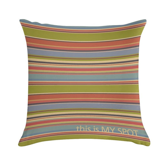 This Is My Spot Soft Warmth Comfort Throw Pillow