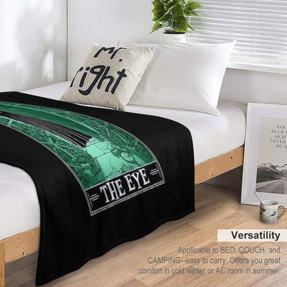 The Eye Tarotesque (Dark) Throw Blanket