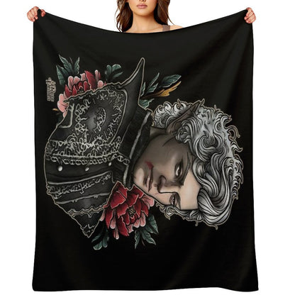 Astarion Vampire BF Throw Blanket