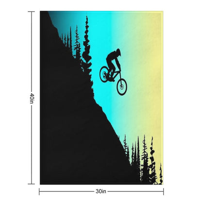 MTB Colors Throw Blanket