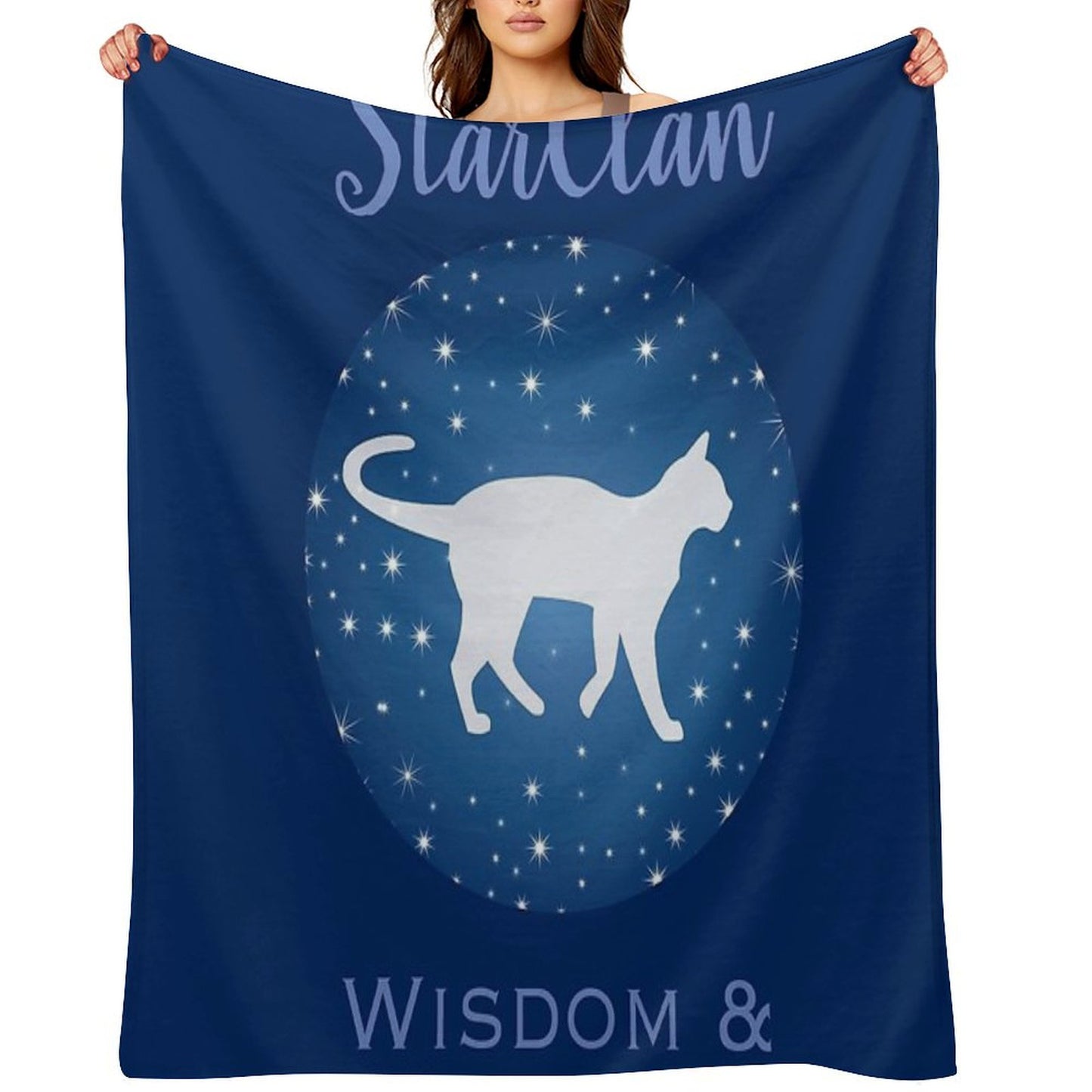StarClan Dreams Throw Blanket