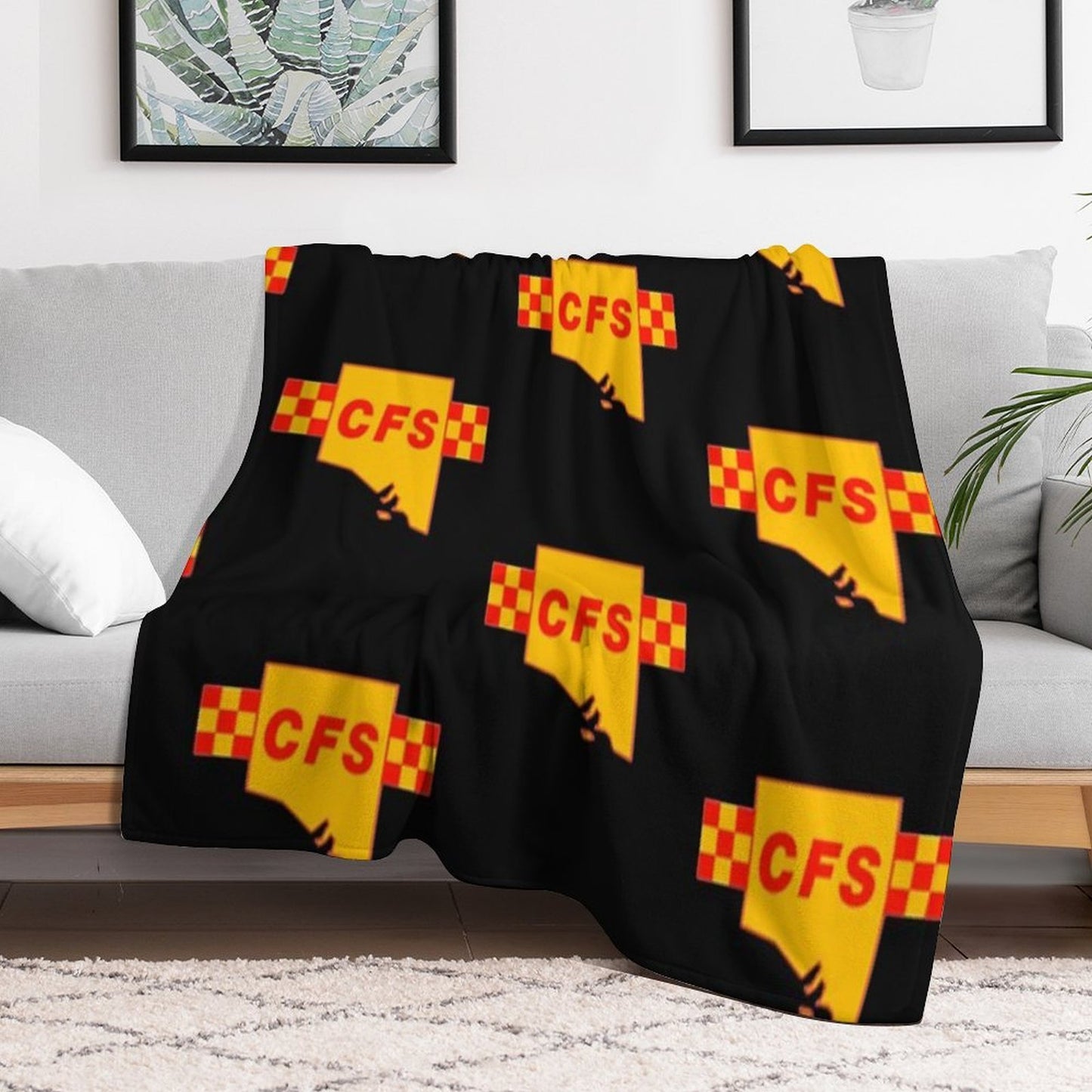 CFS - Logo Throw Blanket