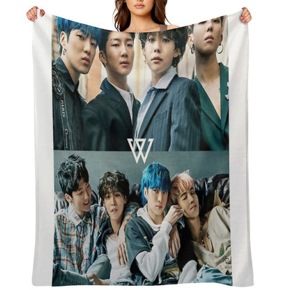 Winner Kpop Throw Blanket