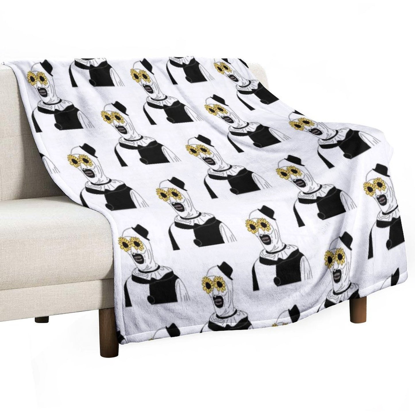 Art The Clown - Terrifier Classic Throw Blanket