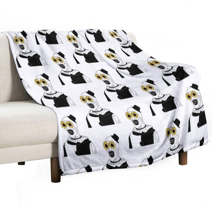 Art The Clown - Terrifier Classic Throw Blanket