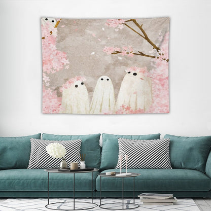 Cherry Blossom Party Tapestry
