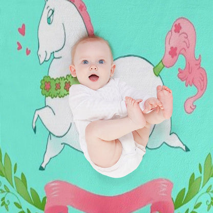 Opera Horse Throw Blanket