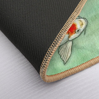 La Ronde Des Carpes Koi Bath Mat