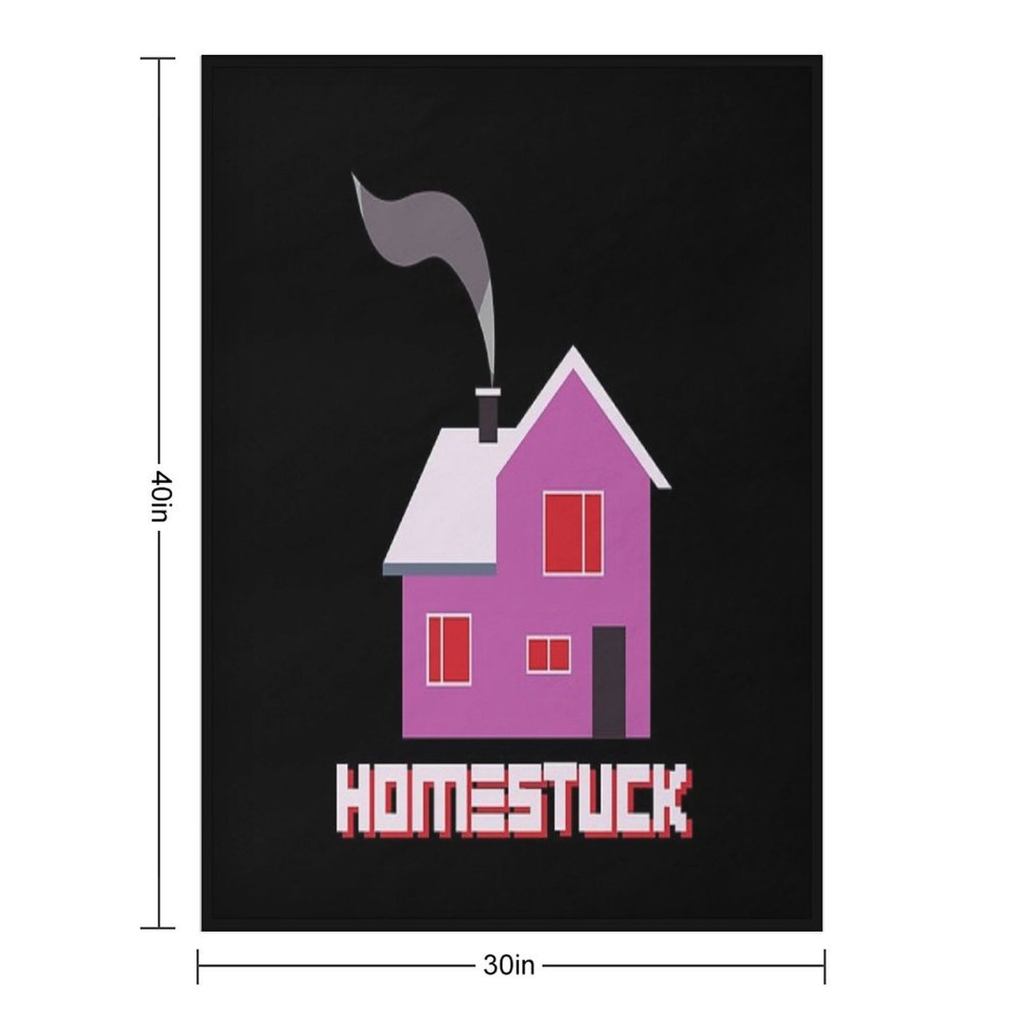 Homestuck Home House Book 4 Colors Throw Blanket