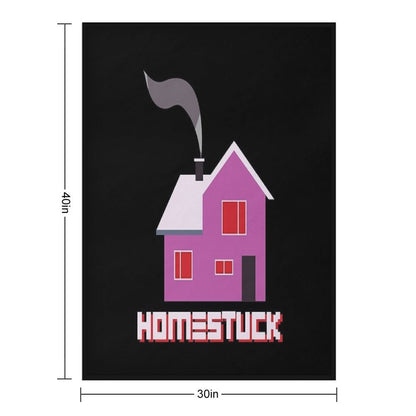 Homestuck Home House Book 4 Colors Throw Blanket
