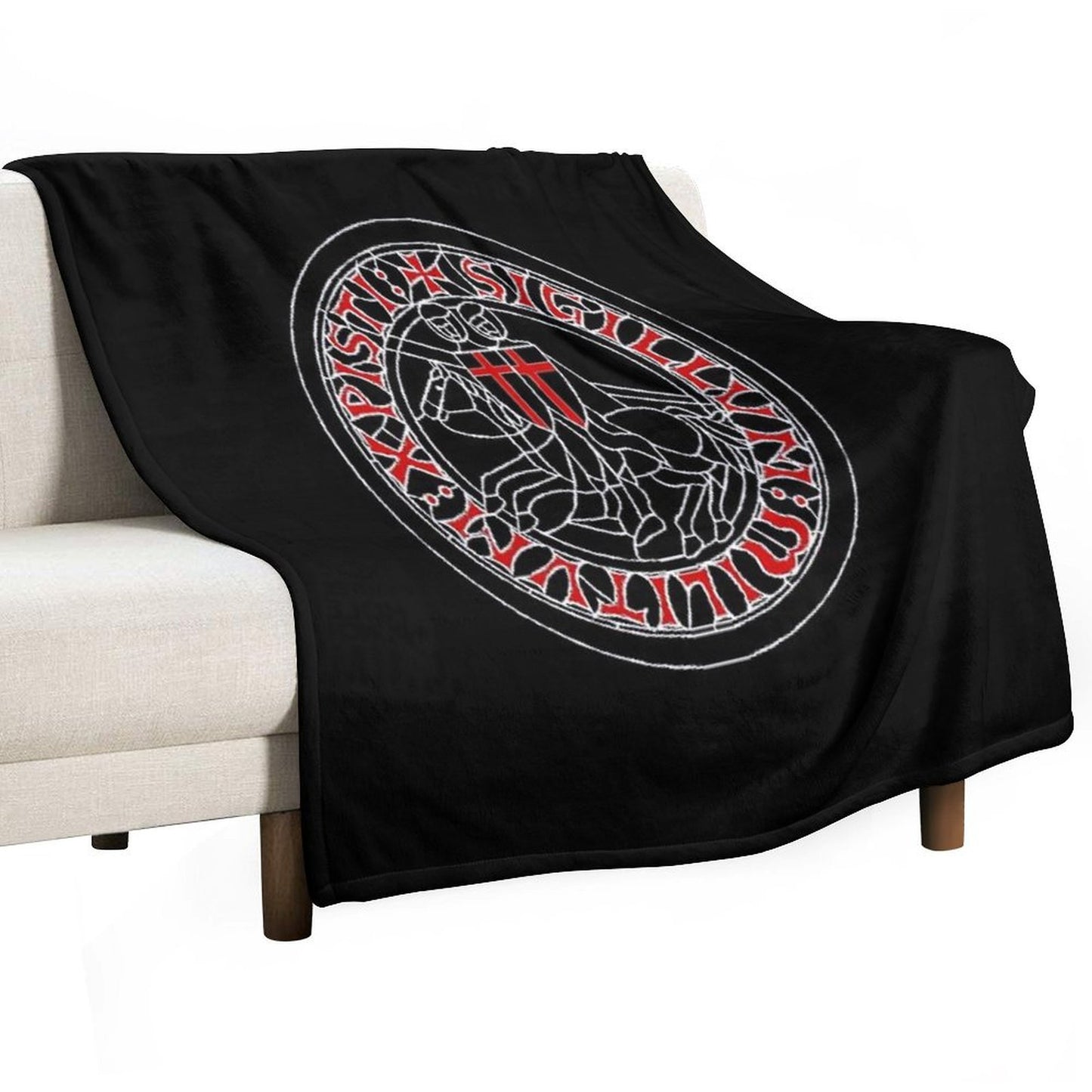Knights Templar Throw Blanket
