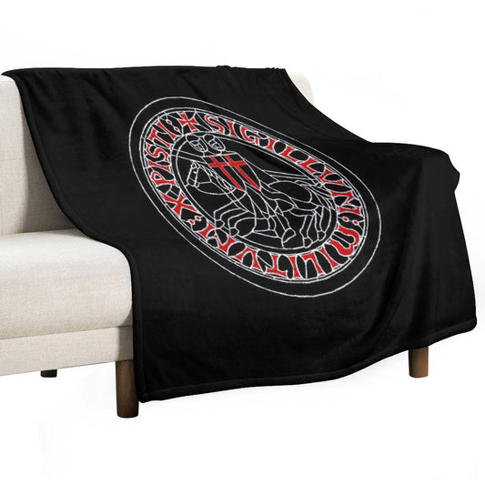 Knights Templar Throw Blanket