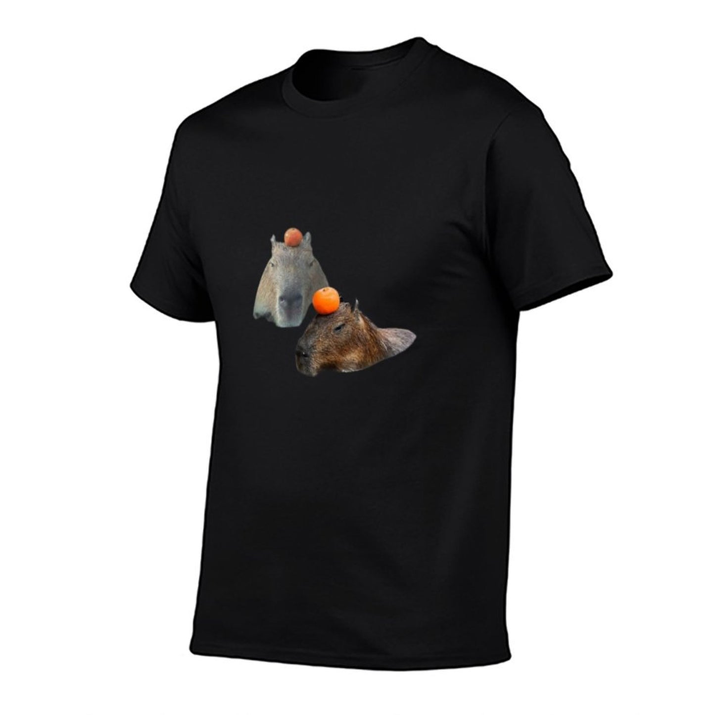 Think Twice I Don't Even Think Once Capybara Word Art  Stretchy T-Shirt