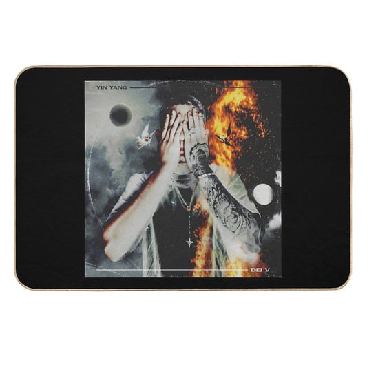 Dei V - Yin Yang Album 2021  Easy To Clean Bath Mat