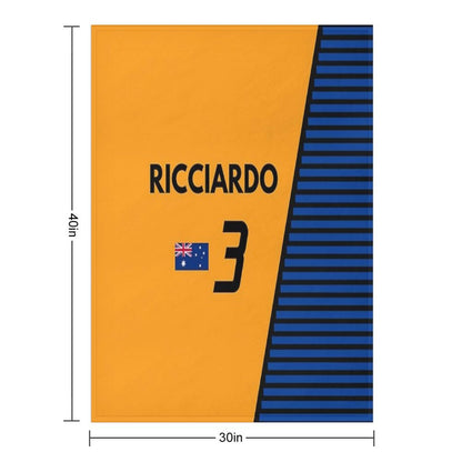 F1 2021 - #3 Ricciardo Throw Blanket