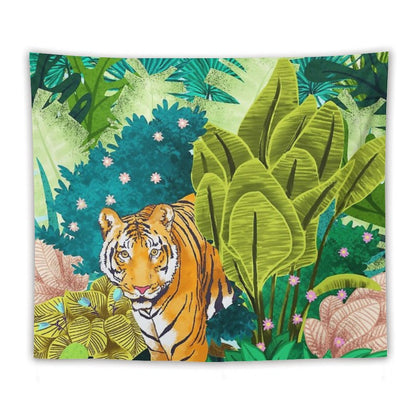 Jungle Tiger Tapestry
