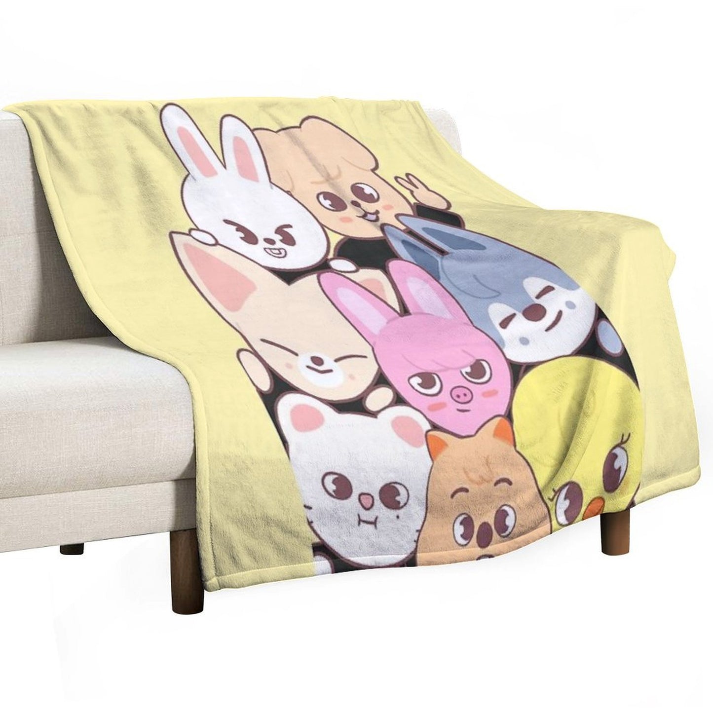 Stray Kids - Skzoo Throw Blanket