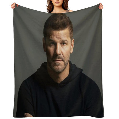 David Boreanaz Throw Blanket