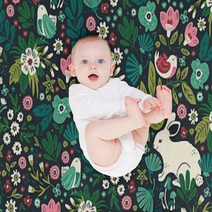 Forest Friends Throw Blanket