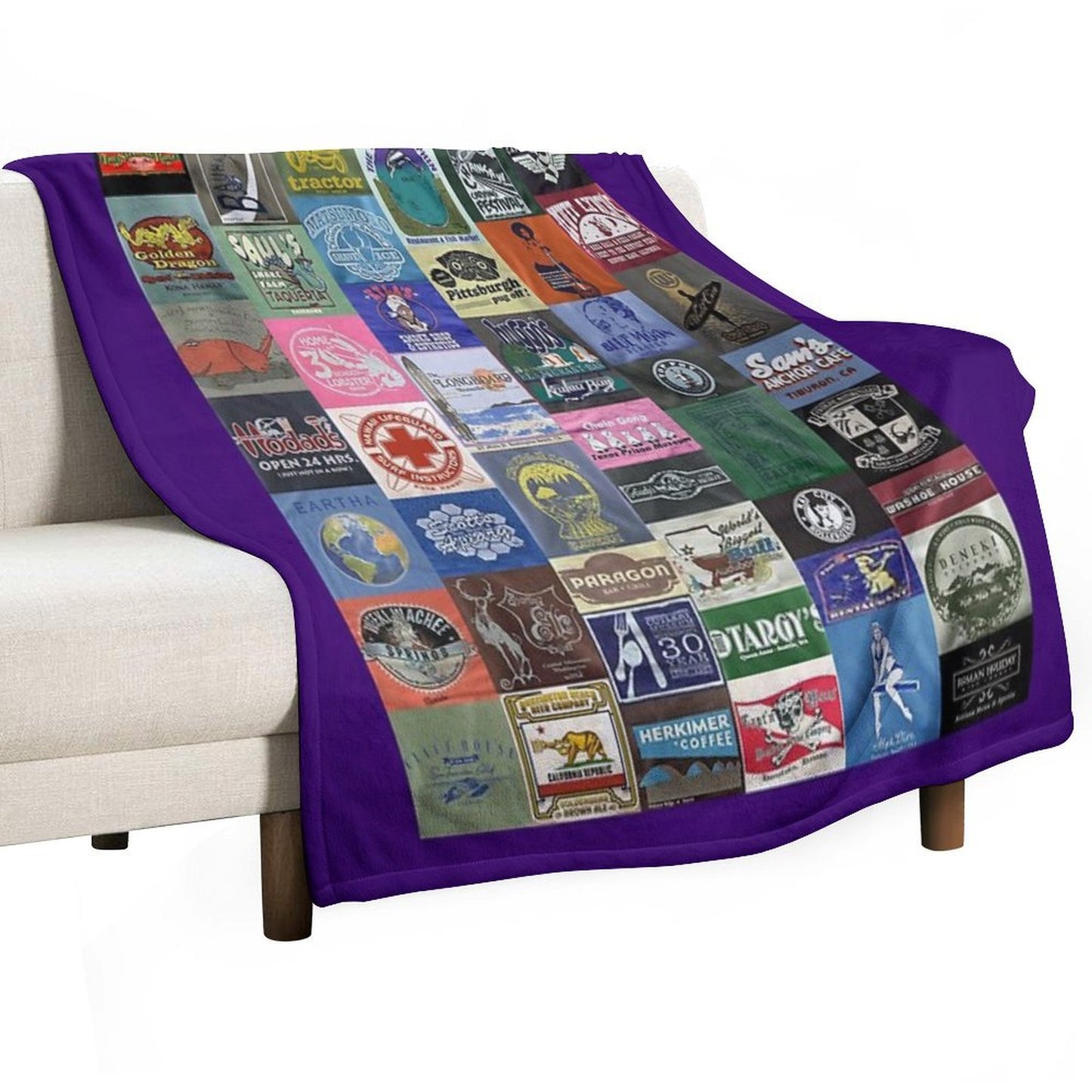 Bella Swan's Eclipse T-shirt Quilt Replica  Twilight Saga Fanart Throw Blanket