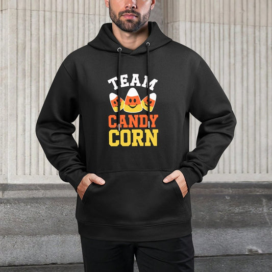 Team Candy Corn Adult Kids Men Women Halloween Costume Pilling-Resistant Hoodie