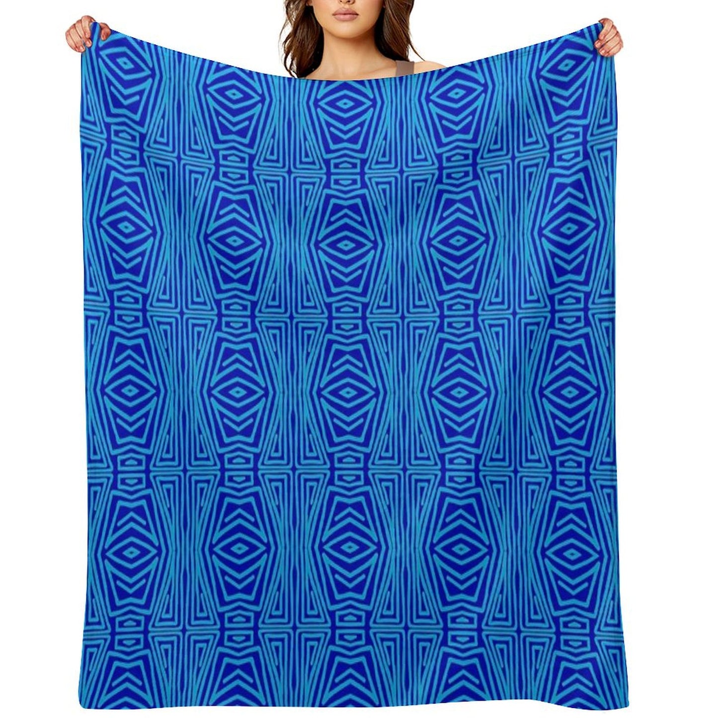 Tradewinds Batik Throw Blanket