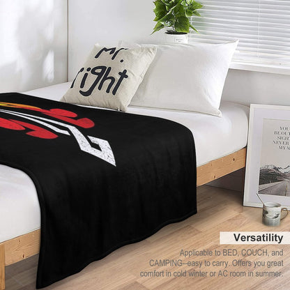 Hades Symbol T-Shirt Throw Blanket