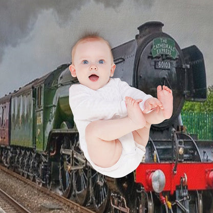 The Flying Scotsman Throw Blanket