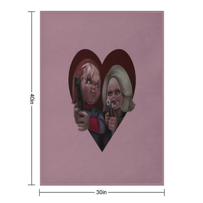 Bride of Chucky Throw Blanket