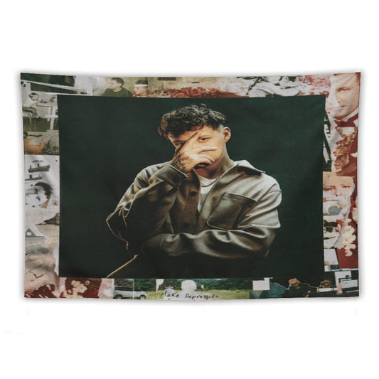 MAKE DEPRESSION GREAT AGAIN Tapestry