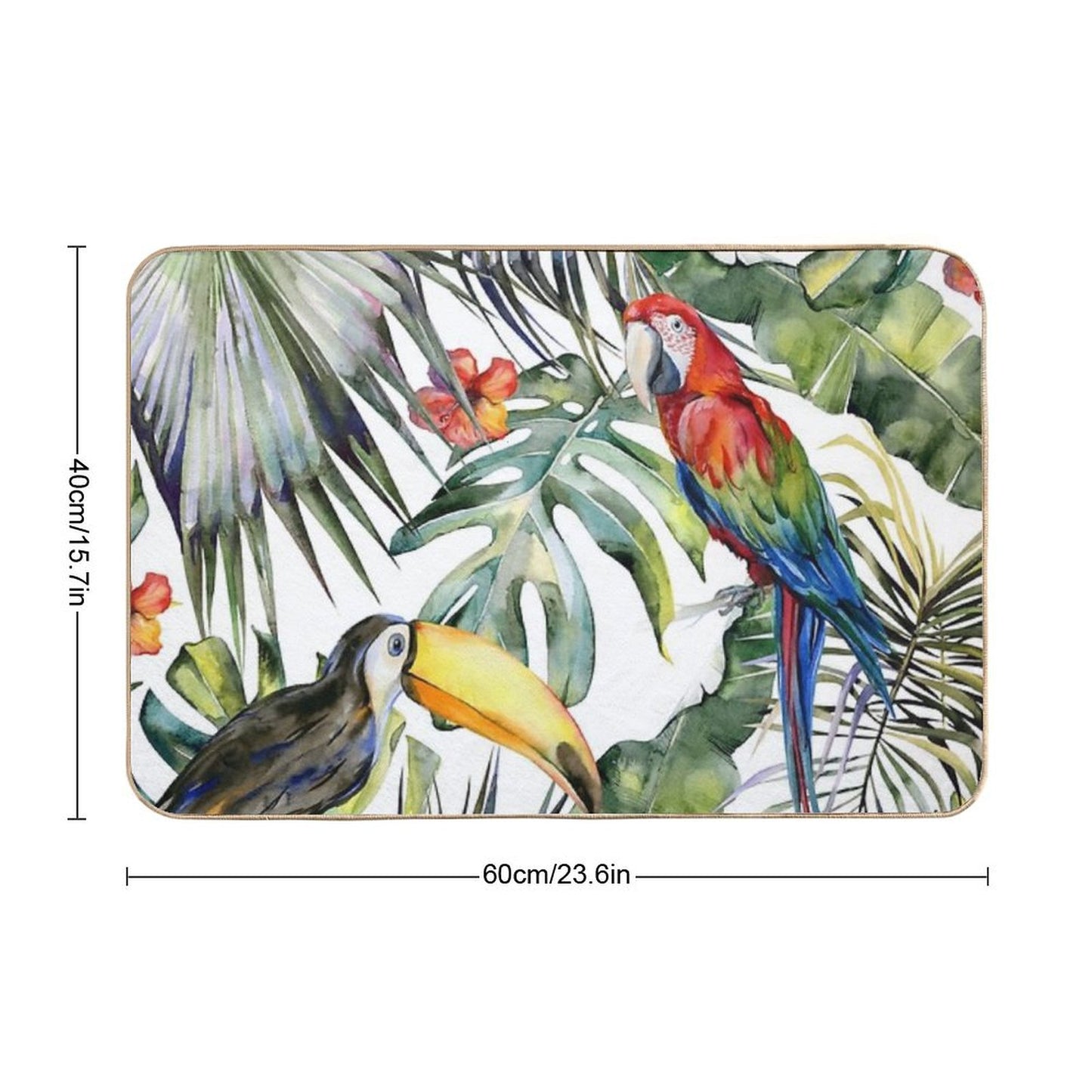 TROPICAL JUNGLE Bath Mat