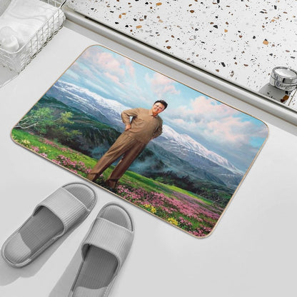 Supreme Leader Kim Jong Il Bath Mat