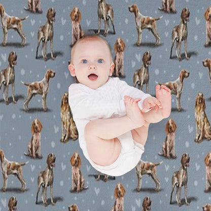 The Bracco Italiano Throw Blanket