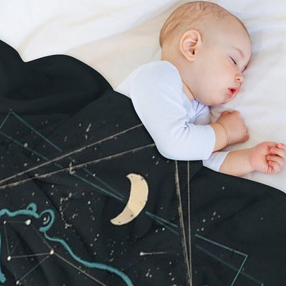 The Heaven's Wild Bear Throw Blanket