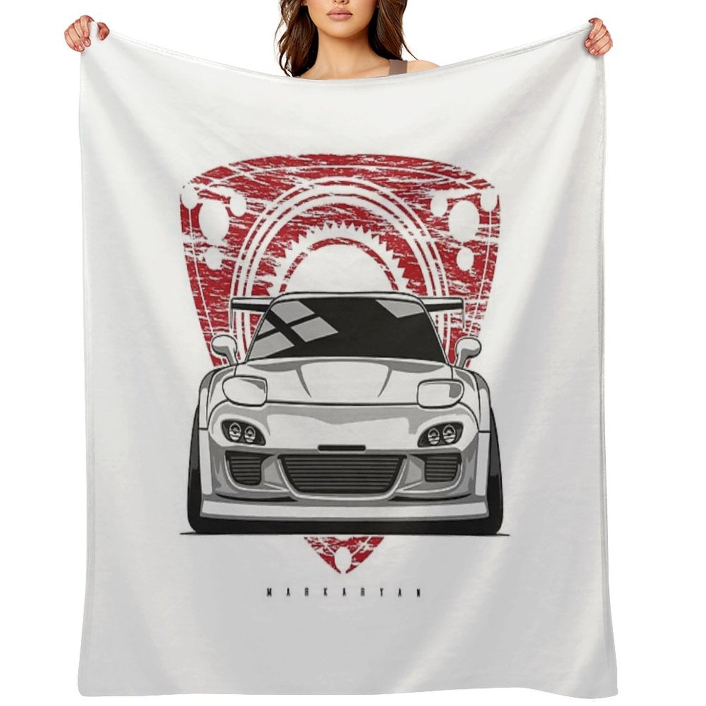 Rotary FD3S Throw Blanket