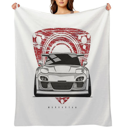Rotary FD3S Throw Blanket