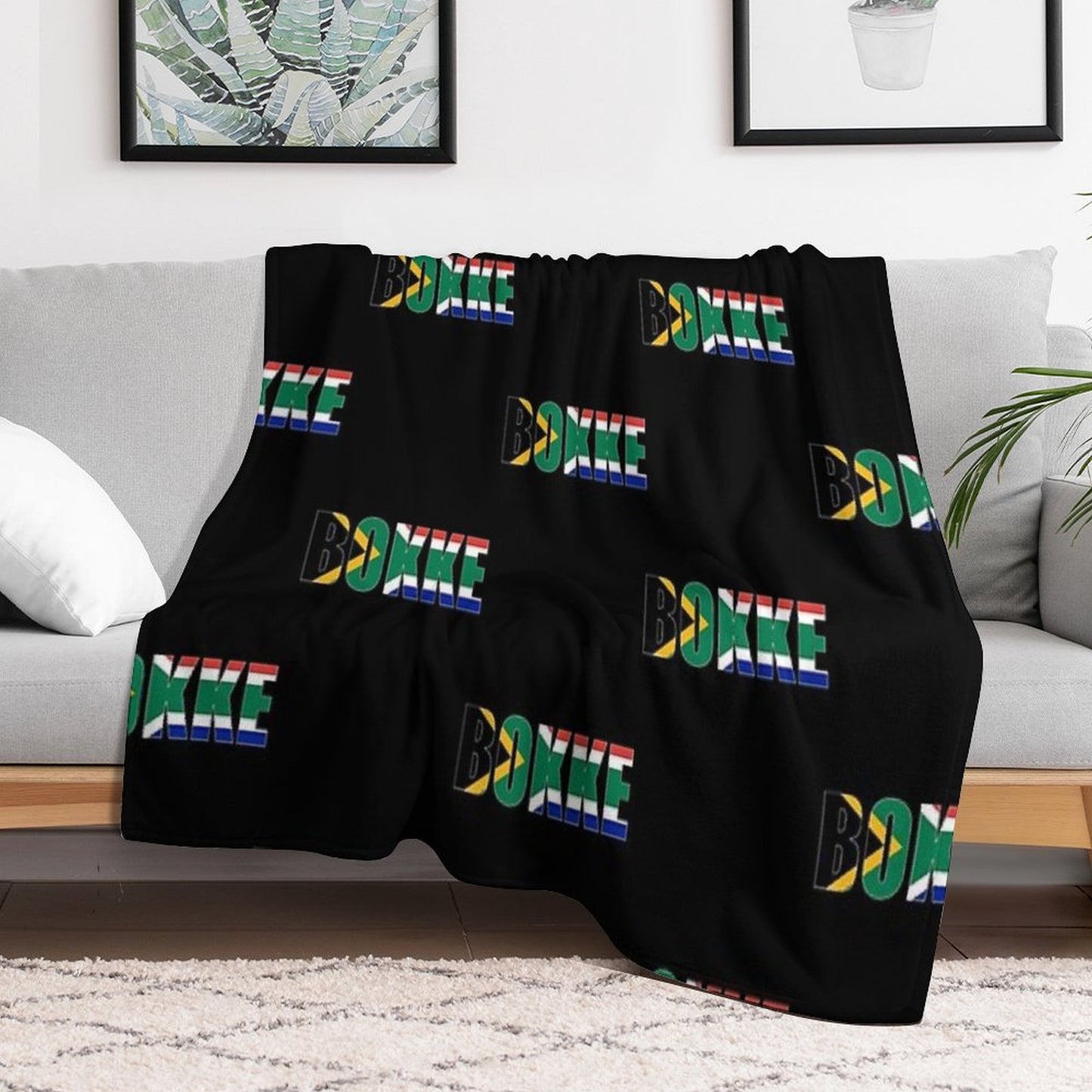 Bokke Throw Blanket