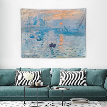 Monet's Sunrise Tapestry
