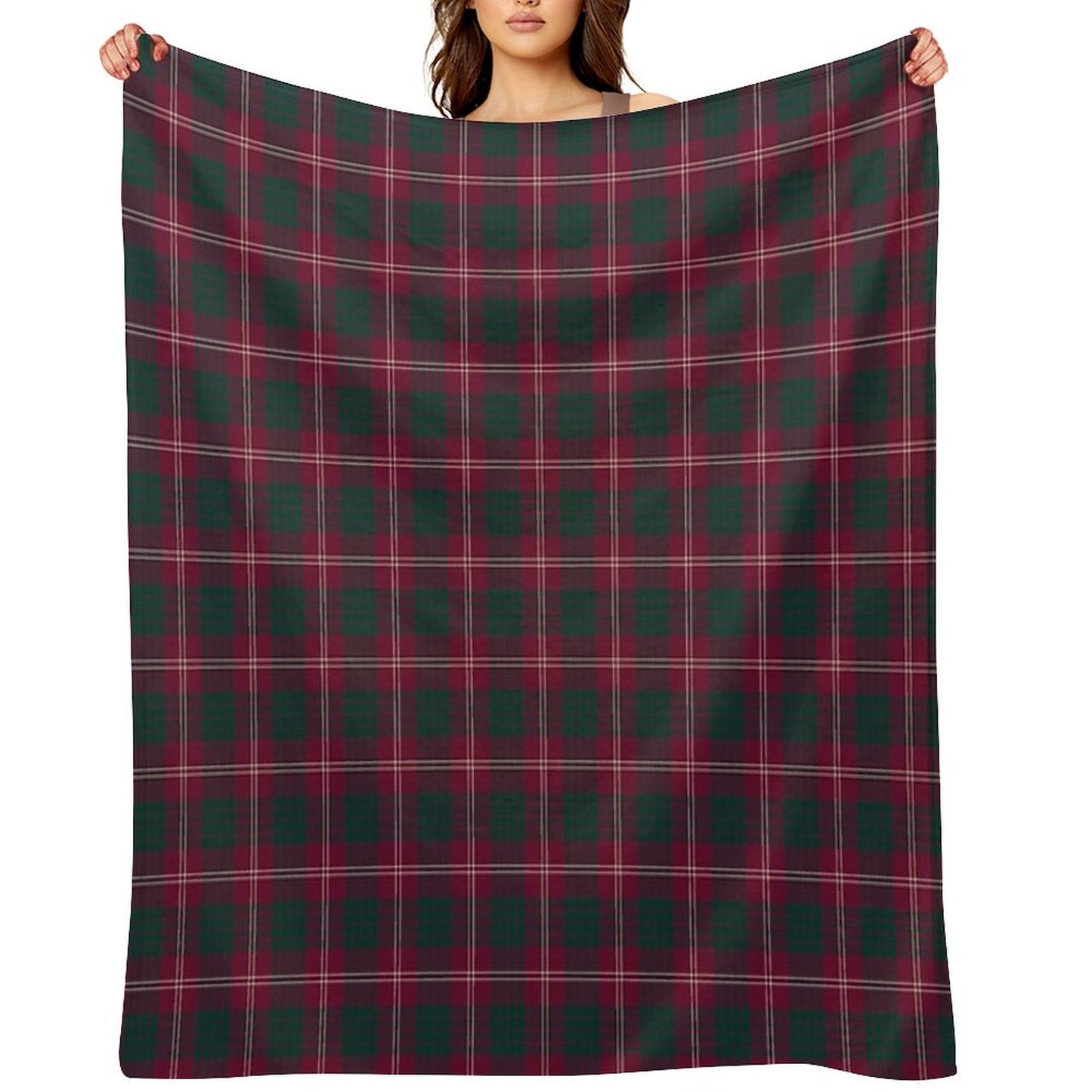 Clan Crawford Tartan Throw Blanket