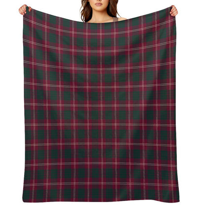 Clan Crawford Tartan Throw Blanket