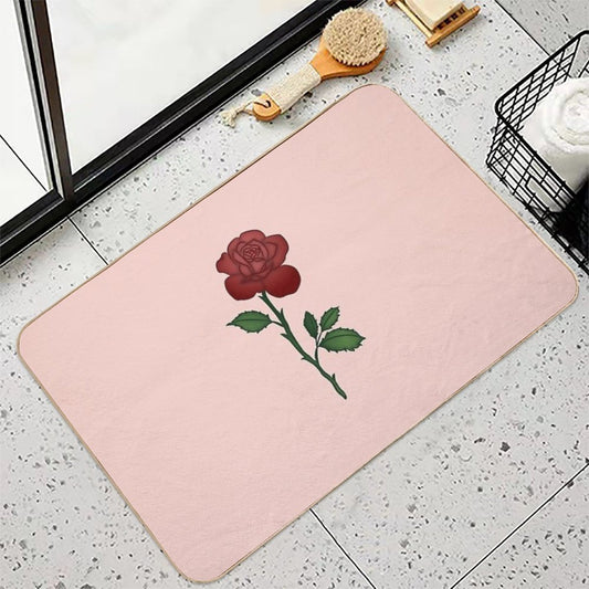 Rose Ver. 4 CC  Dirt-Trapping Bath Mat