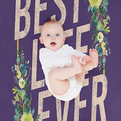 JW Pioneer  Jehovah's Witnesses  Best Life Ever Throw Blanket