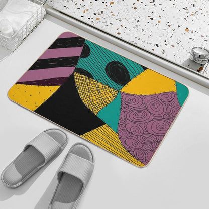 Sally's Dress. The Nightmare Before Christmas. Bath Mat